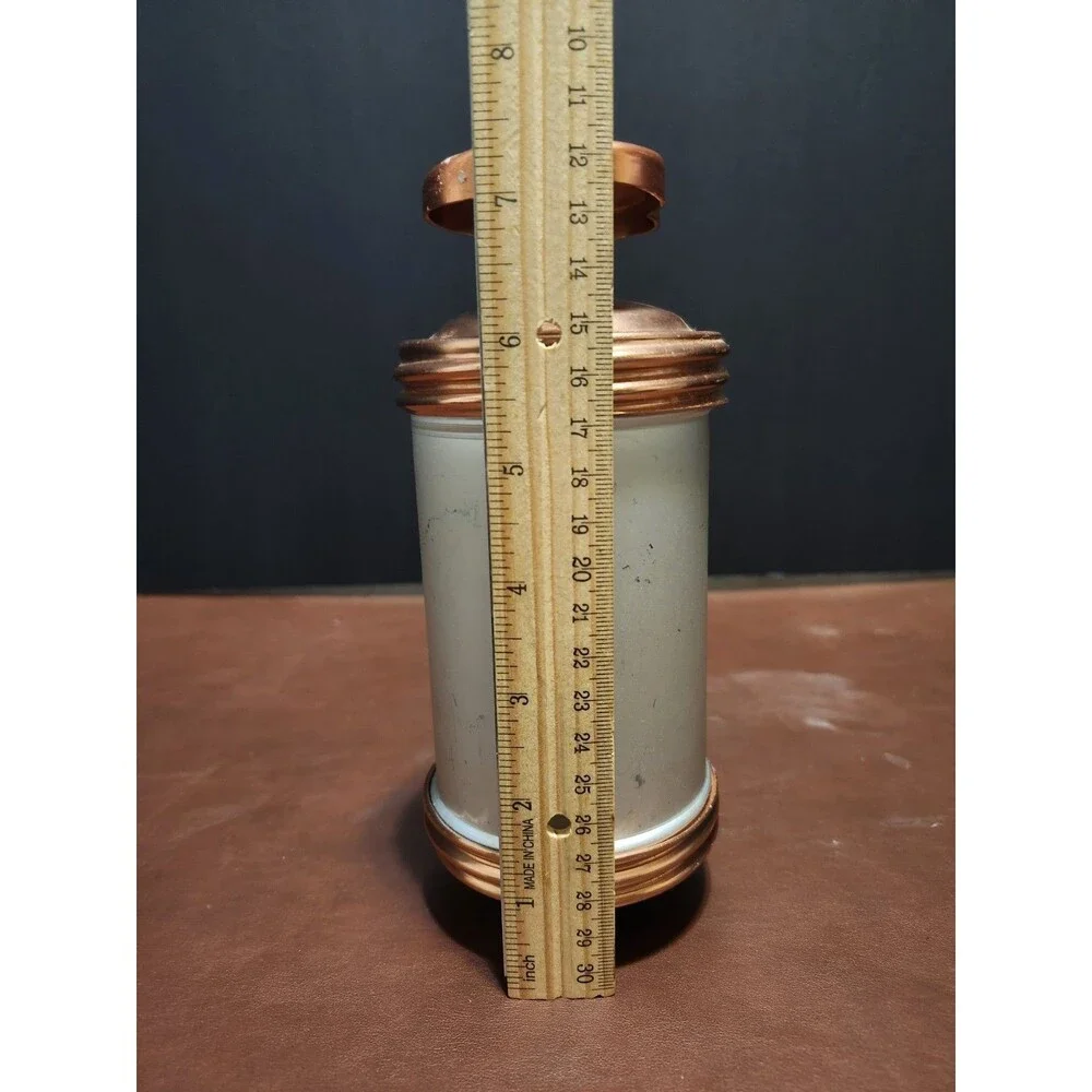Vintage Metal Cookie Press Silver Copper Tone with Handle 7 Inch